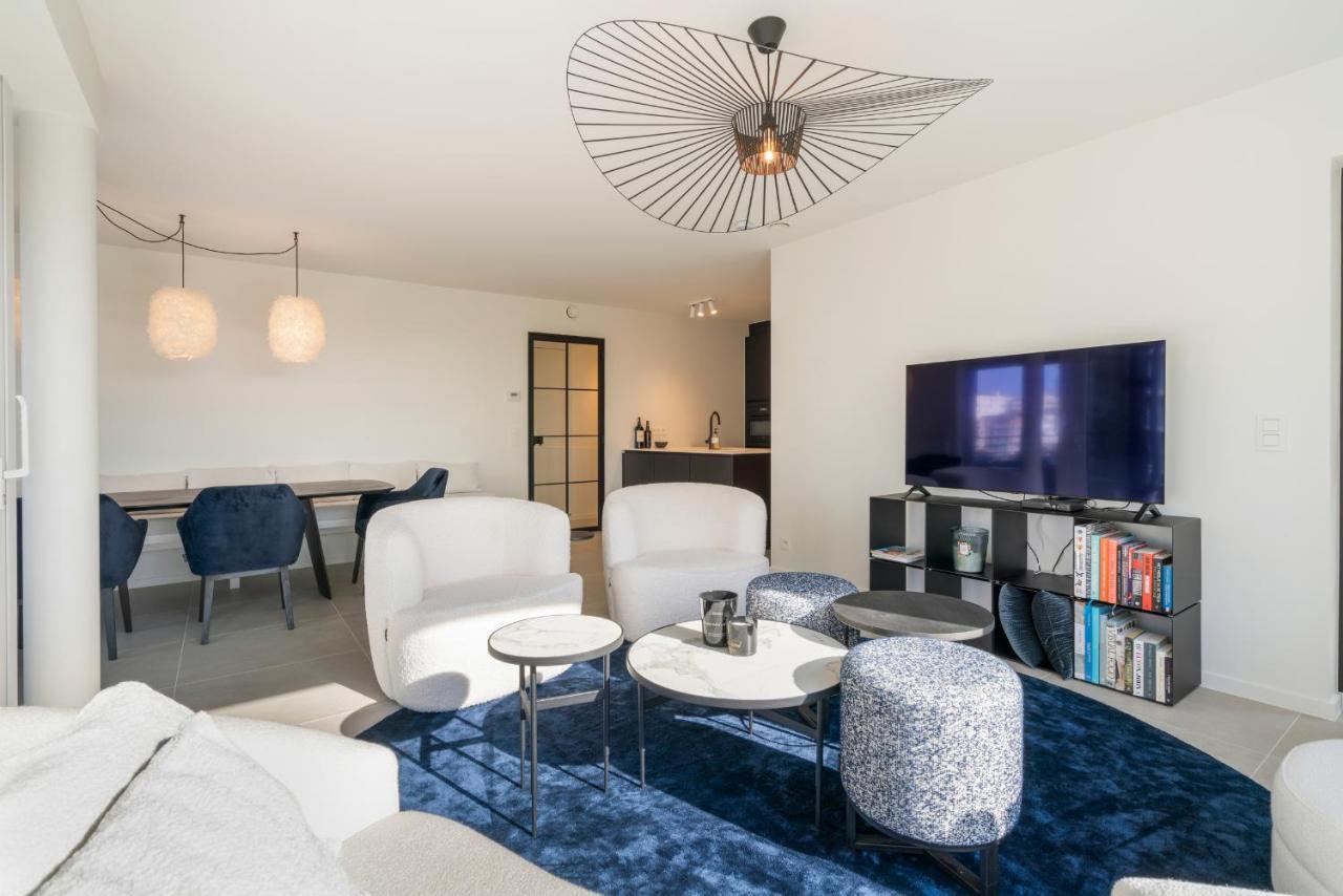The Waves-Luxurious 3Bedroom App W Big Terrace & Garage Οστένδη Εξωτερικό φωτογραφία