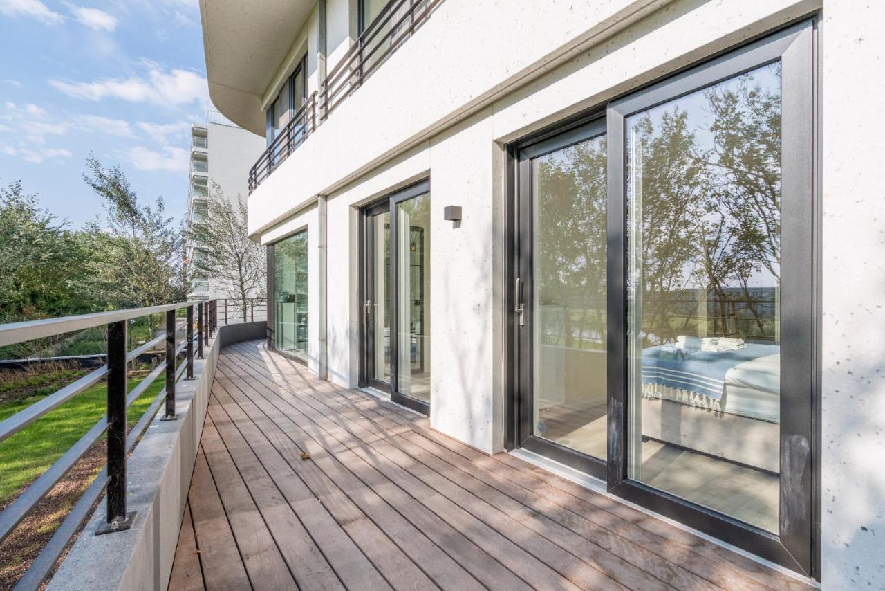 The Waves-Luxurious 3Bedroom App W Big Terrace & Garage Οστένδη Εξωτερικό φωτογραφία